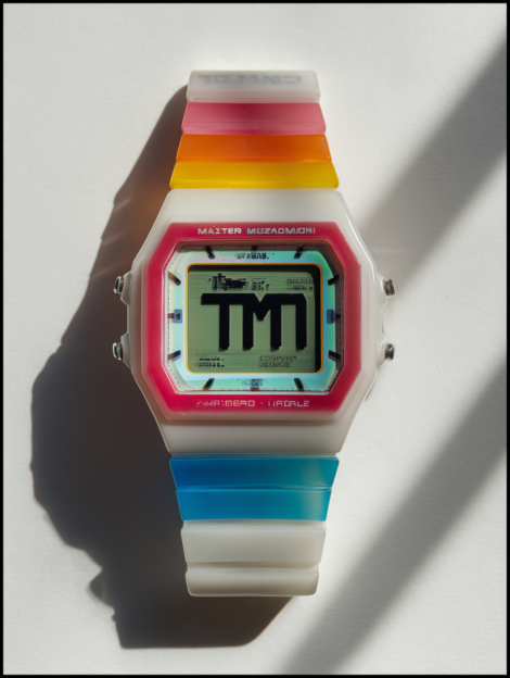 (demo) Analogue Resin Strap Watch
